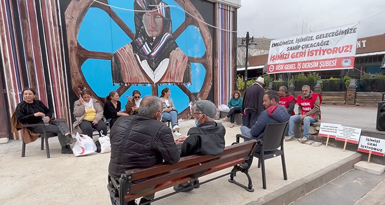Dersim Belediyesi işçilerinin direnişi 16’ncı gününde